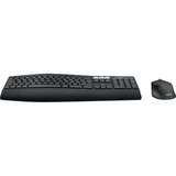 Logitech MK850 Performance draadloze desktopset Zwart, BE lay-out (AZERTY), Bluetooth