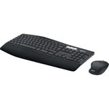 Logitech MK850 Performance draadloze desktopset Zwart, BE lay-out (AZERTY), Bluetooth