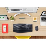 Logitech MK850 Performance draadloze desktopset Zwart, BE lay-out (AZERTY), Bluetooth