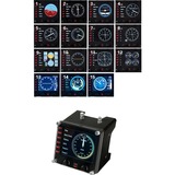 Logitech Saitek Pro Flight Instrument Panel instrumentenpaneel Zwart, PC