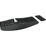Microsoft Sculpt Ergonomic Keyboard for Business, toetsenbord Zwart, EU lay-out (QWERTY, Rubberdome
