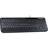Microsoft Wired Keyboard 600, toetsenbord Zwart, BE Lay-out