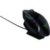 Razer Basilisk Ultimate Gaming Mouse Zwart, 800 - 20.000 dpi, RGB led, incl. Razer Mouse Dock