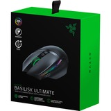 Razer Basilisk Ultimate Gaming Mouse Zwart, 800 - 20.000 dpi, RGB led, incl. Razer Mouse Dock