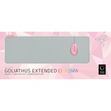 Razer Goliathus Extended Chroma - Quartz Pink Edition  gaming muismat Kwartsgrijs/roze, RGB led