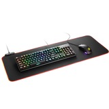 Sharkoon 1337 RGB V2 Gaming Mat 800 Zwart, RGB leds