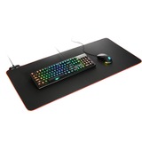 Sharkoon 1337 RGB V2 - 900 Gaming Muismat Zwart, RGB leds