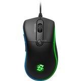 Sharkoon SKILLER SGM2 optische gaming muis Zwart, 400 - 6400 dpi, RGB leds