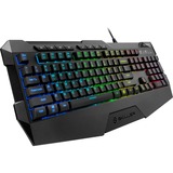 Sharkoon Skiller SGK4 gaming toetsenbord Zwart, Rubberdome, BE lay-out, RGB leds