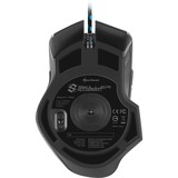 Sharkoon Skiller SGM1 RGB Gaming muis Zwart, 10800 dpi, RGB verlichting
