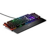 SteelSeries Apex 7 RGB mechanisch gaming toetsenbord Zwart, FR lay-out (AZERTY), SteelSeries QX2 Red, 100%