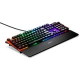 SteelSeries Apex 7, gaming toetsenbord Zwart, FR lay-out, SteelSeries QX2 Red, RGB leds