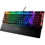 SteelSeries Apex 7, gaming toetsenbord Zwart, FR lay-out, SteelSeries QX2 Red, RGB leds