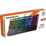 SteelSeries Apex 7, gaming toetsenbord Zwart, FR lay-out, SteelSeries QX2 Red, RGB leds