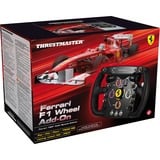 Thrustmaster Ferrari F1 Wheel Add-On Zwart/zilver, Pc, Playstation 3, PlayStation 4, Xbox One