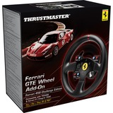 Thrustmaster GTE Wheel Add-On Ferrari 458 Challenge Edition Zwart, Pc, Playstation 3, Playstation 4, Xbox One
