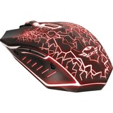 Trust GXT 107 Izza Wireless Gaming Mouse Zwart, 800 - 2000 Dpi