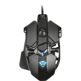 Trust GXT 138 X-Ray illuminated Gaming mouse Zwart, 22089, 200 - 4000 dpi, RGB leds