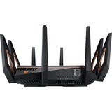 ASUS ROG Rapture GT-AX11000 mesh router Zwart/goud, Tri-band