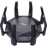 ASUS RT-AX89X router Zwart, 2x USB-A 3.2 (5 Gbit/s)