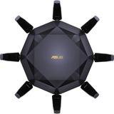 ASUS RT-AX89X router Zwart, 2x USB-A 3.2 (5 Gbit/s)