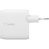 Belkin BOOSTCHARGE 2-poorts USB-A wandlader + Lightning/USB-A kabel Wit