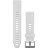 Garmin QuickFit 20 horlogebandje - Carrarawit silicone Wit