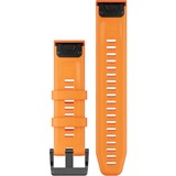 Garmin QuickFit 22 horlogebandje - Sprankelend oranje silicone Oranje