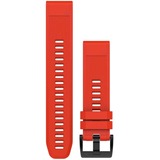 Garmin QuickFit 22 horlogebandje - Vuurrood siliconen Lichtrood