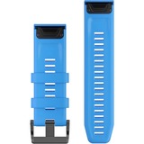 Garmin QuickFit 26 horlogebandje - Cyan Blue Silicone Lichtblauw