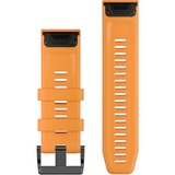 Garmin QuickFit 26 horlogebandje - Solar Flare Orange Silicone Oranje