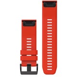 Garmin QuickFit 26 horlogebandje - Vuurrood siliconen Lichtrood