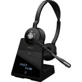 Jabra Engage 75 Stereo on-ear headset Zwart