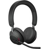 Jabra Evolve2 65 on-ear headset Zwart, UC, USB-C, Oplader