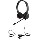 Evolve 20 MS Duo USB on-ear headset