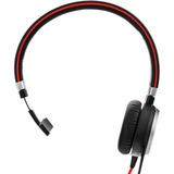 Jabra Evolve 40 UC Mono headset Zwart/zilver