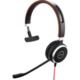Jabra Evolve 40 UC Mono on-ear headset Zwart/zilver