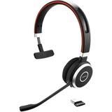 Jabra Evolve 65 MS Mono headset Zwart/zilver