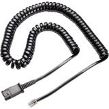 Plantronics Aansluitkabel U10 (26716-01) Zwart, Alleen voor 4-pins QD