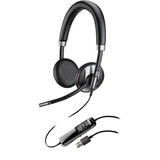 Plantronics Blackwire C725 on-ear headset Zwart