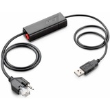 Plantronics PLAN APU-76 EHS-Adapter kabel Zwart