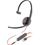 PLAN Blackwire 3215 mon USB-A on-ear headset