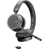 Plantronics PLAN Voyager 4220 UC USB-A bin headset Zwart