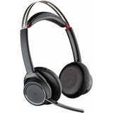 Plantronics PLAN Voyager Focus UC B825+Ladestation headset Zwart