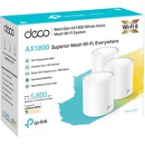 TP-Link Deco X20 mesh router Wit, 3 stuks, 2.4 GHz / 5 GHz Dual-band