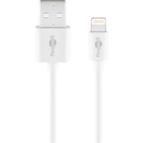 goobay Apple Lightning Dual Charging Set 2,4 A Wit