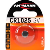 Ansmann CR1025 lithiumknoopcel batterij 1 stuk