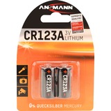 Ansmann CR123A/CR17335 batterij 2 stuks