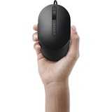 Dell Laser Wired Mouse MS3220 Zwart, 3200 dpi