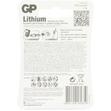 GP Batteries Primary Lithium 24LF batterij Zwart, 4 stuks